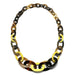 Horn & Lacquer Chain Necklace #6807 - HORN JEWELRY