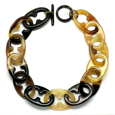 Horn Chain Necklace #11573 - HORN JEWELRY
