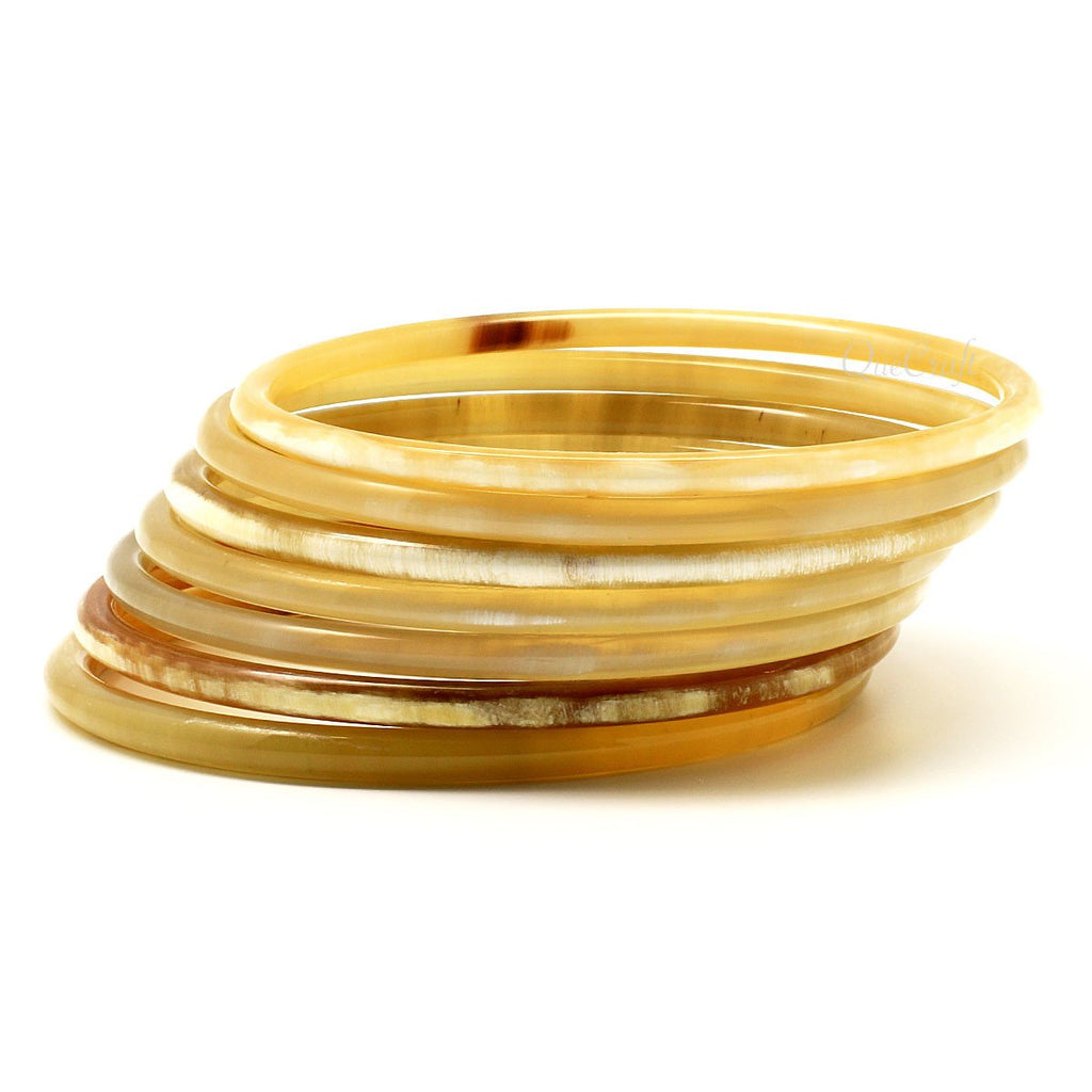 Horn Bangle Bracelets #9218 Horn Bangle Bracelets #9218