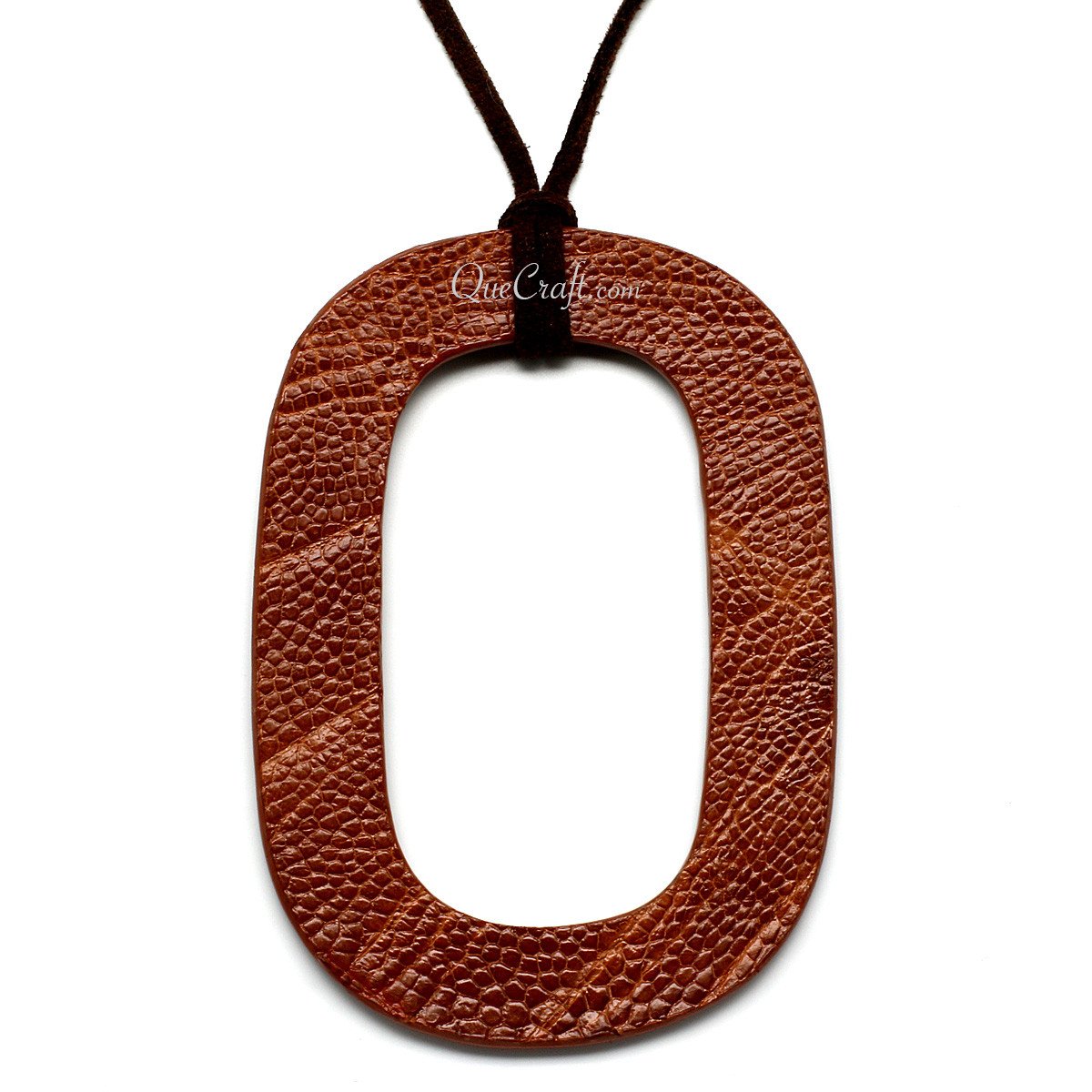 Leather Pendant #11069 - HORN JEWELRY