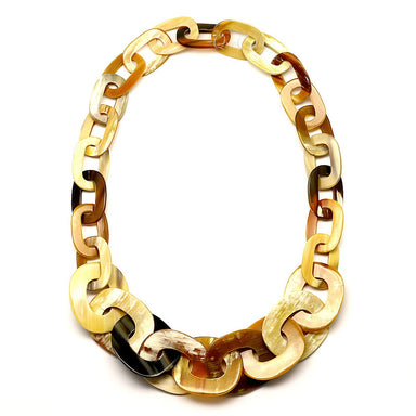 Horn Chain Necklace #5291 - HORN JEWELRY