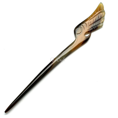 Horn Hair Stick #10627 - HORN JEWELRY
