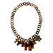 Horn Chain Necklace #10266 - HORN JEWELRY