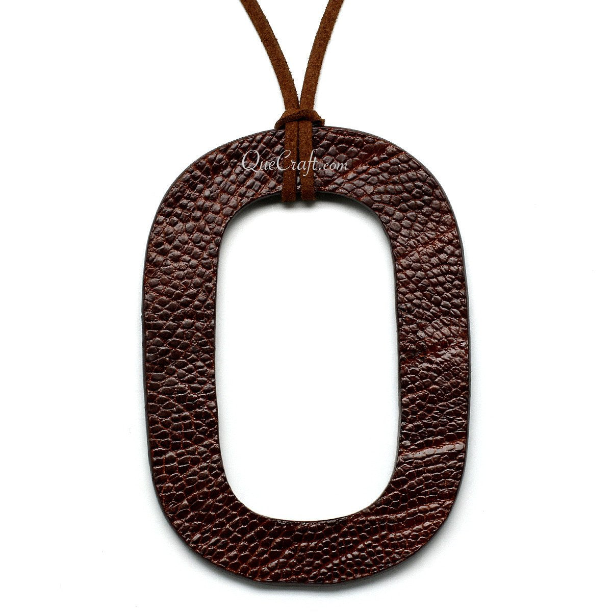 Leather Pendant #11070 - HORN JEWELRY