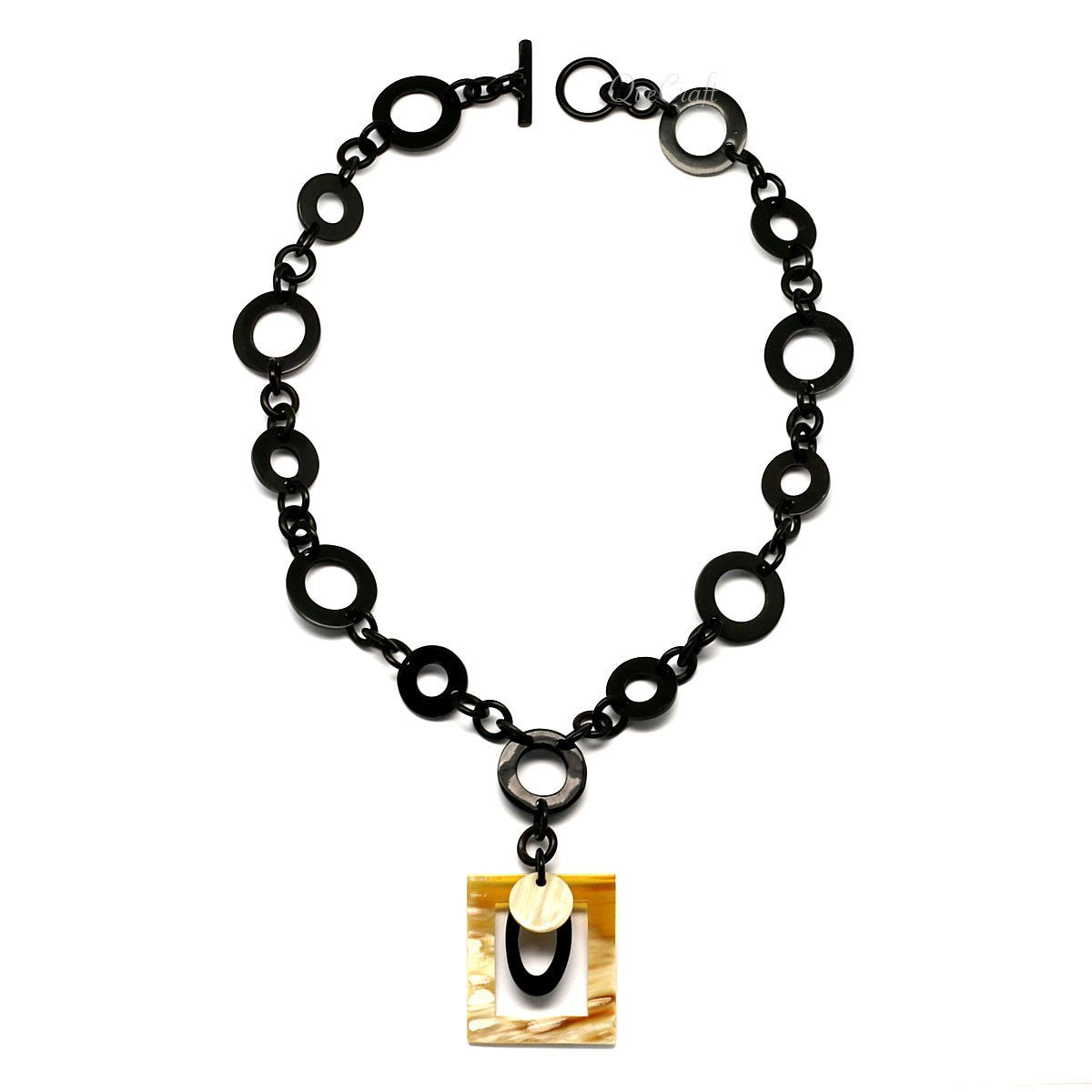 Horn Chain Necklace #5219 - HORN JEWELRY