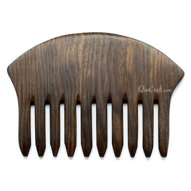 Ebony Hair Comb #10697 - HORN JEWELRY