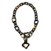 Horn Chain Necklace #9700 - HORN JEWELRY