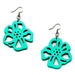 Horn & Lacquer Earrings #11101 - HORN JEWELRY
