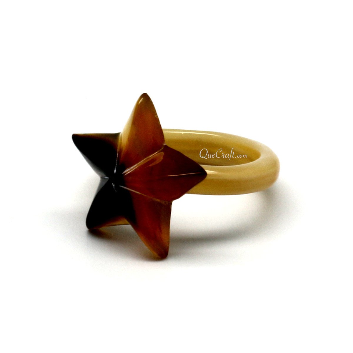 Horn Ring #10401 - HORN JEWELRY