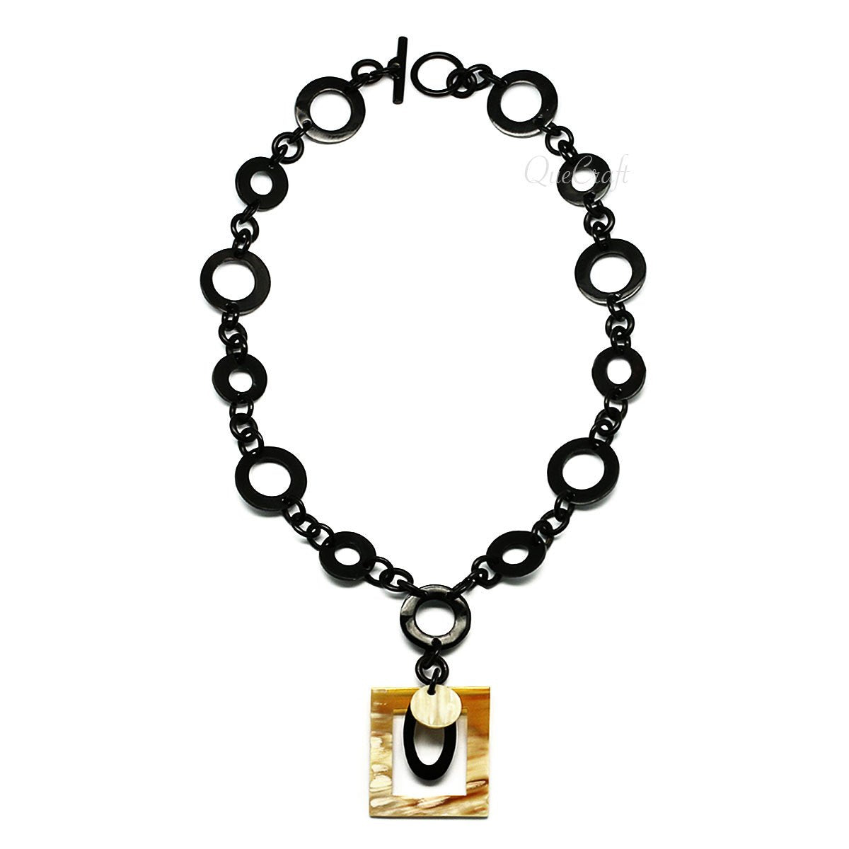 Horn Chain Necklace #4199 - HORN JEWELRY