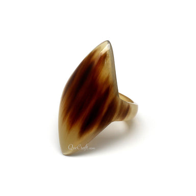 Horn Ring #10175 - HORN JEWELRY