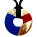 Horn & Lacquer Pendant #11355 - HORN JEWELRY