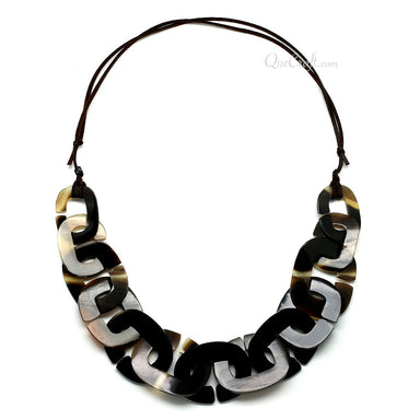 Horn String Necklace #11455 - HORN JEWELRY