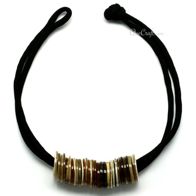 Horn string Necklace #11486 - HORN JEWELRY