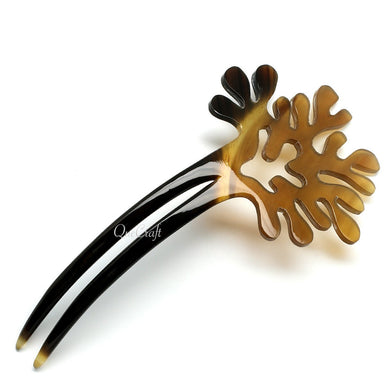 Horn Hair Pin #10530 - HORN JEWELRY