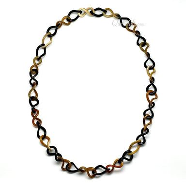 Horn Chain Necklace #10093 - HORN JEWELRY