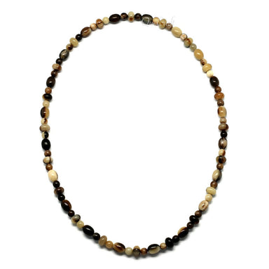 Horn Beaded Necklace #9694 - HORN JEWELRY