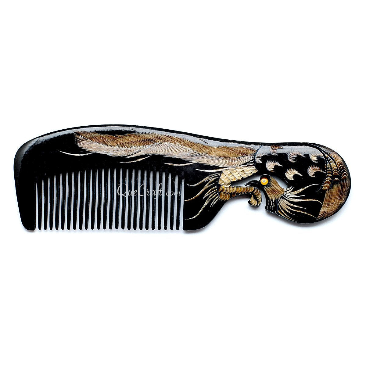 Horn Hair Comb #10674 - HORN JEWELRY