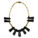 Horn Beaded Necklace #4045 - HORN JEWELRY