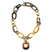 Horn Chain Necklace #4145 - HORN JEWELRY