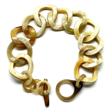 Horn Chain Bracelet #9928 - HORN JEWELRY