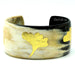 Horn & Lacquer Cuff Bracelet #11368 - HORN JEWELRY