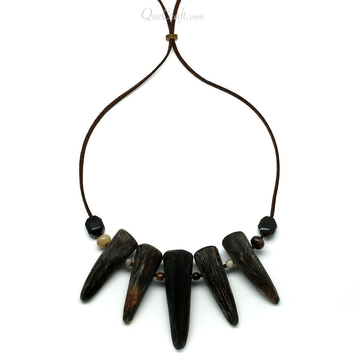 Horn String Necklace #11561 - HORN JEWELRY