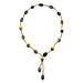 Horn & Lacquer Beaded Necklace #4057 - HORN JEWELRY