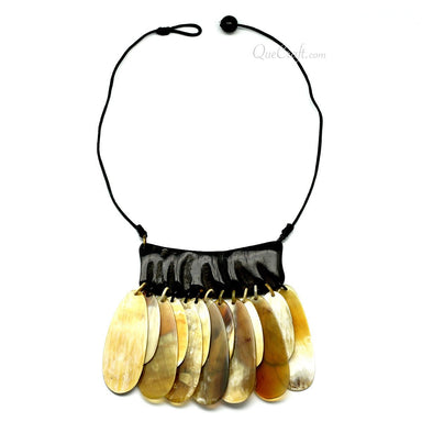 Horn String Necklace #10316 - HORN JEWELRY