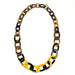 Horn & Lacquer Chain Necklace #4494 - HORN JEWELRY