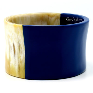 Horn & Lacquer Bangle Bracelet #11175 - HORN JEWELRY