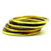 Horn & Lacquer Bangle Bracelets #13113 - HORN JEWELRY