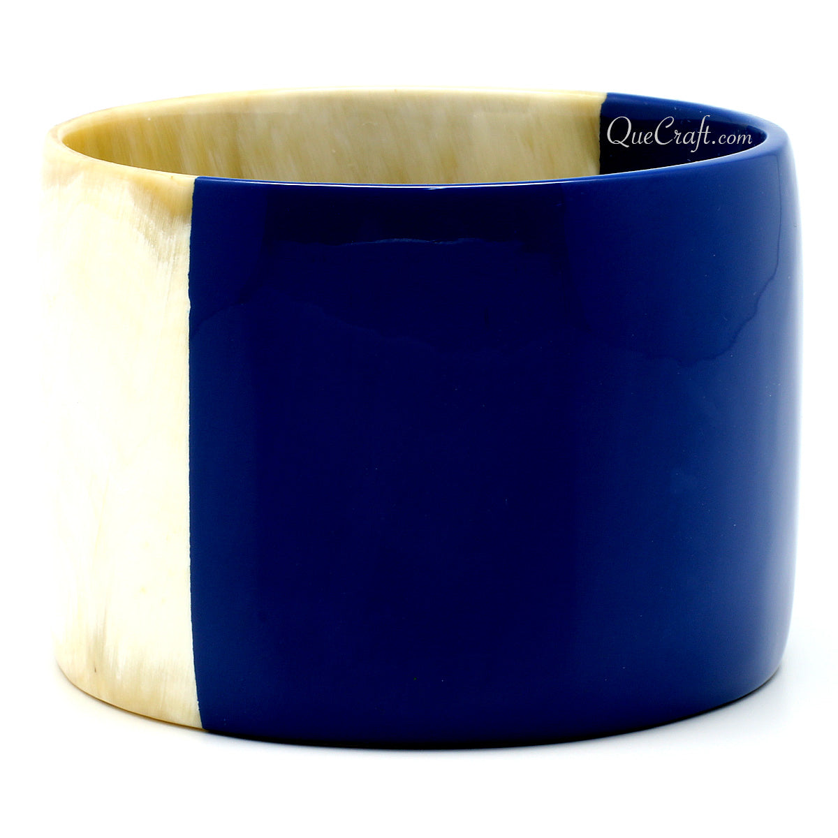 Horn & Lacquer Bangle Bracelet #7988 - HORN JEWELRY