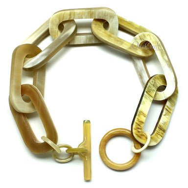 Horn Chain Bracelet #11955 - HORN JEWELRY