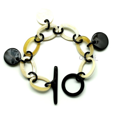 Horn Chain Bracelet #12039 - HORN JEWELRY