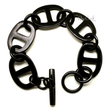 Horn Chain Bracelet #12221 - HORN JEWELRY