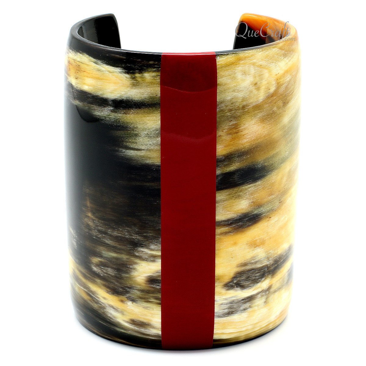 Horn & Lacquer Cuff Bracelet #11866 - HORN JEWELRY