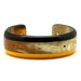 Horn & Lacquer Cuff Bracelet #12350 - HORN JEWELRY