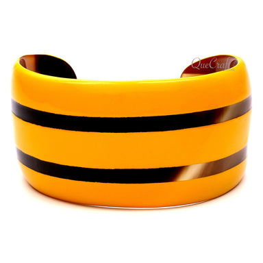 Horn & Lacquer Cuff Bracelet #12725 - HORN JEWELRY
