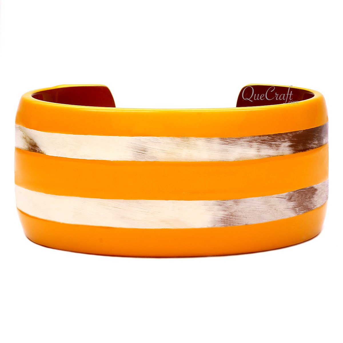 Horn & Lacquer Cuff Bracelet #12726 - HORN JEWELRY