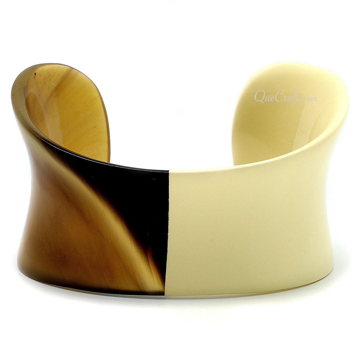 Horn & Lacquer Cuff Bracelet #9642 - HORN JEWELRY