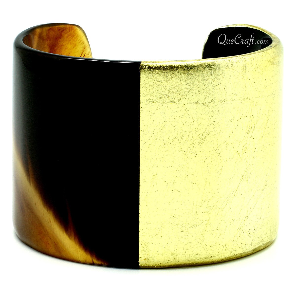 Horn & Lacquer Cuff Bracelet #9648 - HORN JEWELRY