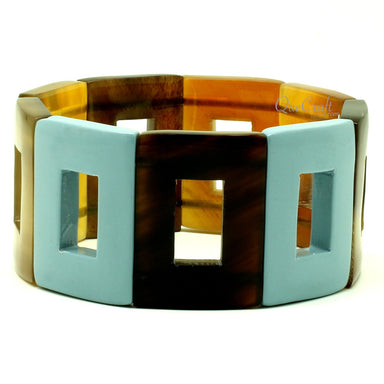 Horn & Lacquer Bracelet #13206 - HORN JEWELRY