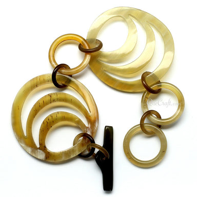 Horn Chain Bracelet #9918 - HORN JEWELRY