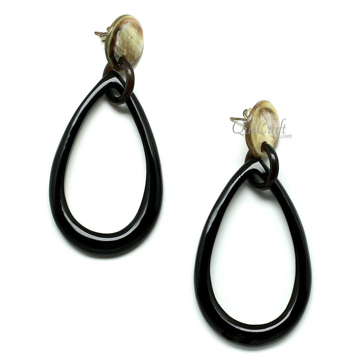 Horn Earrings #11830 - HORN JEWELRY