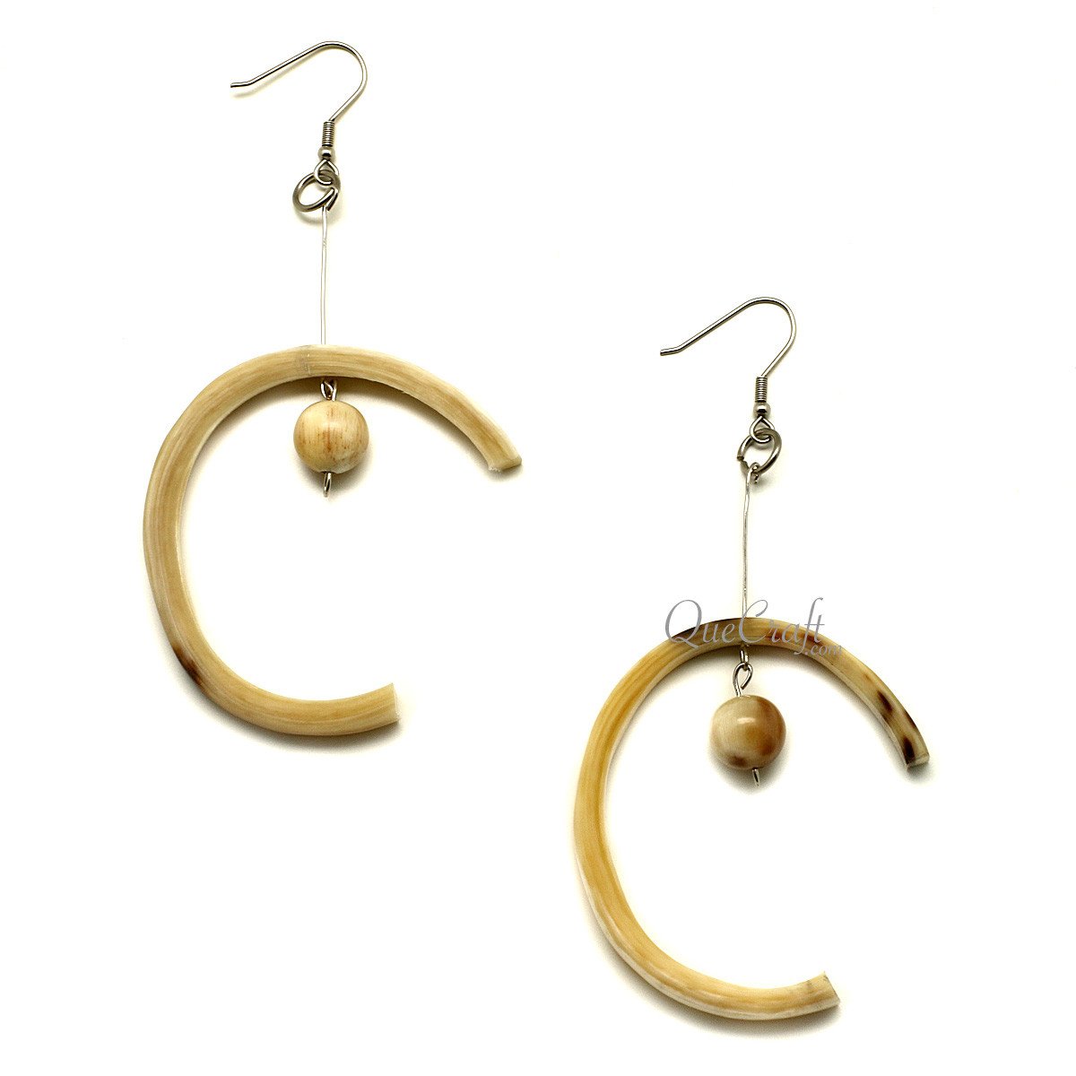 Horn Earrings #12242 - HORN JEWELRY