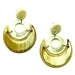 MOP & Horn Earrings #13161 - HORN JEWELRY