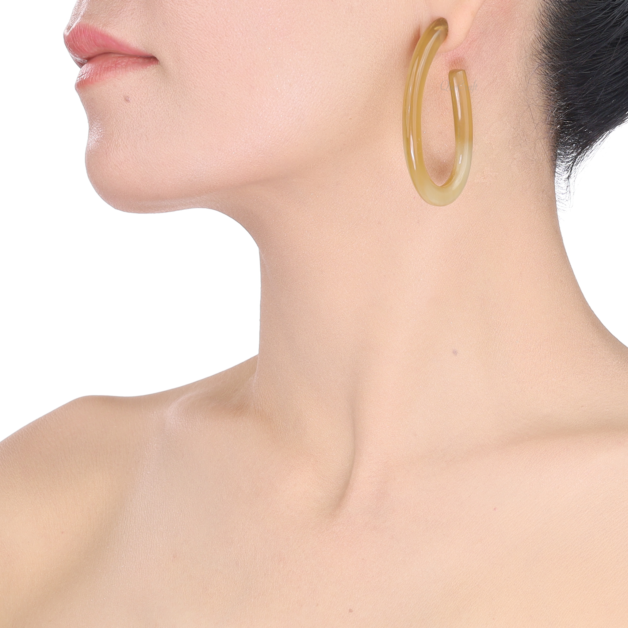 Horn Earrings #13481 - HORN JEWELRY