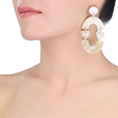 Horn Earrings #13745 - HORN JEWELRY
