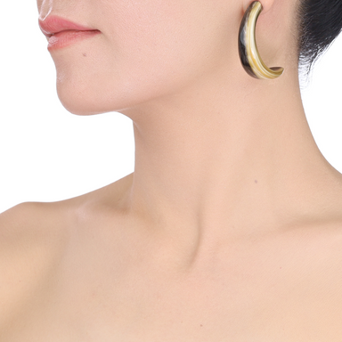 Horn Earrings #13752 - HORN JEWELRY